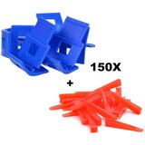  Set nivelacijskih distančnikov za keramiko -150 kos sistem za polaganje | Shoptok.si