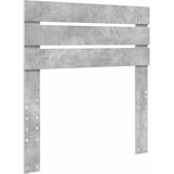  Krevetna konstrukcija s uzglavljem Betonska siva 90 x 190 cm | shoptok.hr