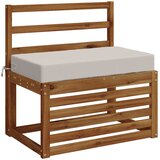  Jastuk za sjedalo SOEST 100% poliester Bijela 70 x 40 x 10 cm | shoptok.hr