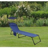 Ambia Garden Vrtni Ležalnik Bindox L, Modra | Shoptok.si