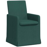  Trpezarijske stolice 2 pcs Tamnozelena 57 x 67 x 95 cm tkanina | shoptok.hr