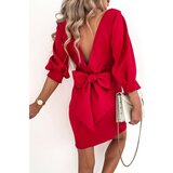 Fenzy elegantna mini obleka varsavia, rdeča Cene