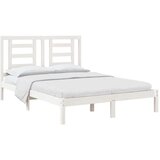  Posteljni okvir bel iz trdne borovine 140x200 cm, (20778128) | Shoptok.si