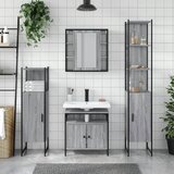  4-dijelni set kupaonskih ormarića boja hrasta sonome drveni | shoptok.hr