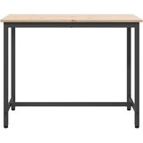  Stol Prirodna 100 x 50 x 77 cm Inženjerska drva i čelik | Eponuda.com