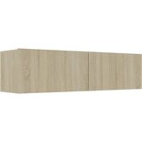 Maison Chic TV omarica - TV stojalo - Televizijska omarica sonoma hrast 120x30x30 cm inženirski les, (21701505) | Shoptok.si