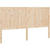  Posteljno vzglavje 140,5x4x100 cm trdna borovina | Shoptok.si