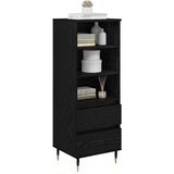  Highboard Crni hrast 40 x 36 x 110 cm Konstruirano drvo | shoptok.hr