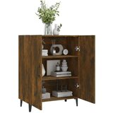  Komoda boja dimljenog hrasta 70x34x90 cm od konstruiranog drva | shoptok.hr