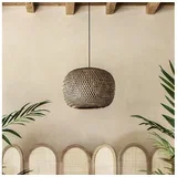 visilica na sajli SINAI 1xE27/40W/230V bambus
