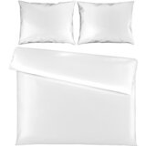 Novel posteljnina uni satin 200/200 cm saten bela Cene