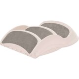  Sklopive ljestve za pse s 3 stepenice krem 50x38x38 cm plastika | shoptok.hr