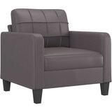 vidaXL 4-dijelni set sofa s jastucima sivi od umjetne kože | shoptok.hr