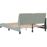  Okvir za krevet bez madraca svjetlosivi 140 x 190 cm baršunasti | shoptok.hr