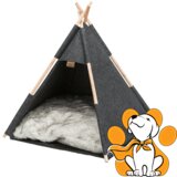Trixie ležaljka za pse i mačke cave tipi - stil i komfor | ePonuda.com