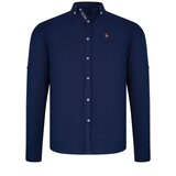 Dewberry TRIPLE SET G674 MEN'S SHIRT-NAVY-WHITE-BABY BLUE | ePonuda.com