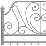  Okvir za krevet sivi metalni 100 x 200 cm | Eponuda.com