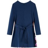  Dječja haljina s dugim rukavima modra 116 | shoptok.hr