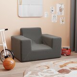  Dječja fotelja antracit od mekanog pliša | shoptok.hr
