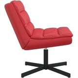  Vrtljiv stol Rdeča 63 x 75 x 76 cm PU, (5000288960) | Shoptok.si