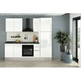 Marinelli Cucine Predsestavljena kuhinja Gianna Marmor (Širina: 245 cm, Bele barve, Anschlag desno, Z električnimi napravami) | Shoptok.si