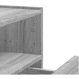 vidaXL Stenska nočna omarica siva sonoma 45x30x35cm | Shoptok.si
