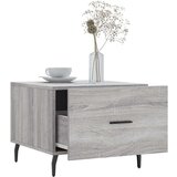 vidaXL klubske mizice 2 kosa siva sonoma 50x50x40 cm inženirski les | Shoptok.si