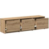 TV ormar s LED lampama Umjetnička hrastovina 140 x 34 x 40 cm | shoptok.hr