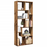 vidaXL Pregrada / regal za knjige boja drva 67 x 25 x 161,5 cm drveni Cijene