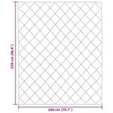  Poletna odeja Črna 220 x 200 cm Mikrovlakna, (5000288143) | Shoptok.si