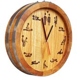  Sat od hrastove bačve s gravurom (35cm) | shoptok.hr