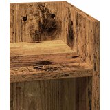  Pomoćni stolići 2 kom s policom boja staro drvo 25,5x27x60 cm | shoptok.hr