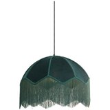 Light & Living Modrozelena viseča svetilka s tekstilnim senčilom ø 50 cm Malacia – Cene