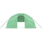  Staklenik s čeličnim okvirom zeleni 32 m² 8 x 4 x 2 m | shoptok.hr