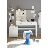 MID.YOU kozmetična miza steklo, leseni material | Shoptok.si