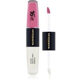 Dermacol 16H Lip Colour Dolgoobstojna šminka in sijaj za ustnice odtenek 11 2x4 ml Cene