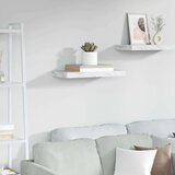  Polica na zidu Bijeli mramor 50 x 23 x 4 cm Konstruirano drvo | shoptok.hr