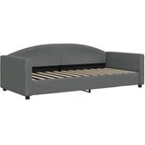  Dnevni krevet na razvlačenje bez madraca tamnosivi 90 x 200 cm | shoptok.hr