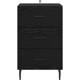  Noćni ormar Crni hrast 40 x 40 x 66 cm Konstruirano drvo | shoptok.hr