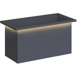  Vrtna posuda za sadnju s LED svjetlom Antracit 30 x 60 x 30 cm - Antracit 30 x 60 x 30 cm 1 | shoptok.hr