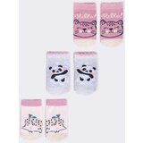 Yoclub Kids's 3Pack Baby Girl's Socks SKA-0110G-AA30-002 | shoptok.hr