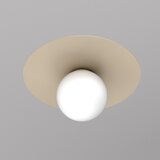  plafonsko svetlo flat 1xE27/15W/230V, prečnik 35 cm, bež | Eponuda.com
