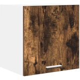 Viseći ormarić Riga Dimljeni hrast i bijela 40 x 31 x 40 cm | shoptok.hr