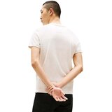 Tommy Hilfiger Slim Logo Embroidery T-Shirt Heathered Oatmilk Bež | shoptok.hr