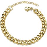IZMAEL Zapestnica AD-34580 - Zlata / 5mm | Shoptok.si