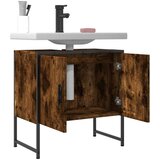 vidaXL Ormarić za umivaonik boja dimljenog hrasta 60x33x60 cm drveni | shoptok.hr