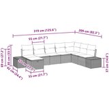 8 8 kom. Crna | shoptok.hr