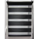 rolo zavjesa zebra 120x180cm - crna