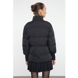Trendyol Black Oversize Rib Detailed Inflatable Coat | ePonuda.com