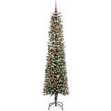 vidaXL Umjetno božićno drvce s stalakom Zelena 58 x 58 x 210 cm | shoptok.hr